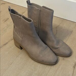 Women's Taupe Ankle Boots